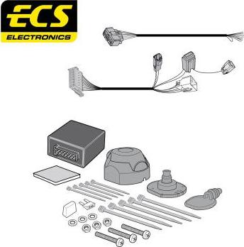 ECS FR11707MU - Комплект електрики, причіпне обладнання autocars.com.ua