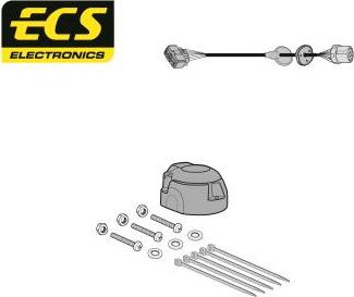 ECS FR11813MU - Комплект електрики, причіпне обладнання autocars.com.ua