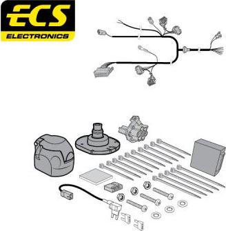 ECS HN86007U - Комплект електрики, причіпне обладнання autocars.com.ua