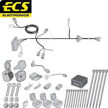 ECS HN86207U - Комплект електрики, причіпне обладнання autocars.com.ua