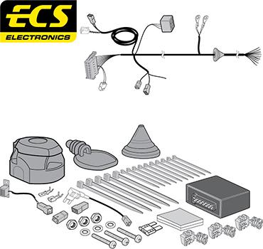 ECS HN86213U - Комплект електрики, причіпне обладнання autocars.com.ua