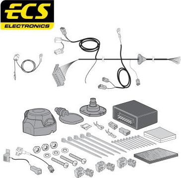 ECS HN86807U - Комплект електрики, причіпне обладнання autocars.com.ua