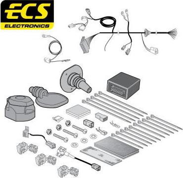 ECS HN87013MU - Комплект електрики, причіпне обладнання autocars.com.ua