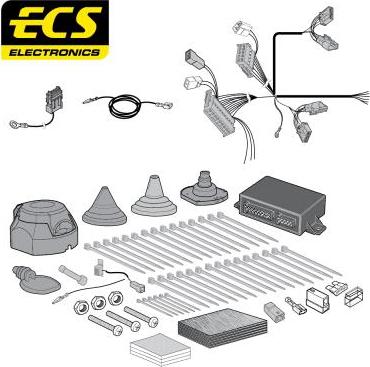 ECS HY062BHU - Комплект електрики, причіпне обладнання autocars.com.ua