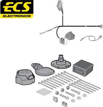 ECS HY16307MU - Комплект електрики, причіпне обладнання autocars.com.ua