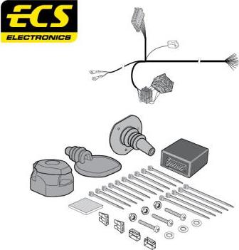 ECS HY16313MU - Комплект електрики, причіпне обладнання autocars.com.ua