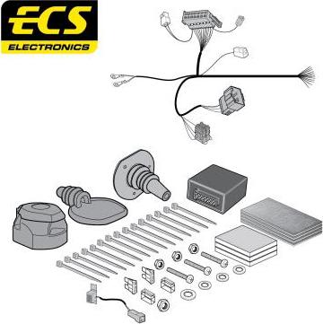 ECS KI15413MU - Комплект електрики, причіпне обладнання autocars.com.ua