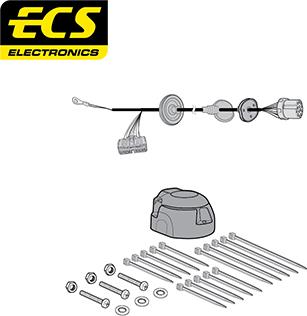 ECS LR01313U - Комплект електрики, причіпне обладнання autocars.com.ua