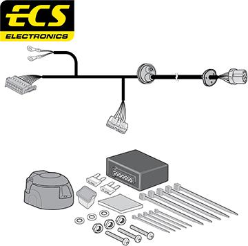 ECS LR01813U - Комплект електрики, причіпне обладнання autocars.com.ua