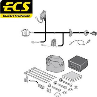 ECS LR02607MU - Комплект електрики, причіпне обладнання autocars.com.ua