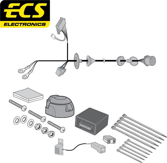 ECS LR02913MU - Комплект електрики, причіпне обладнання autocars.com.ua