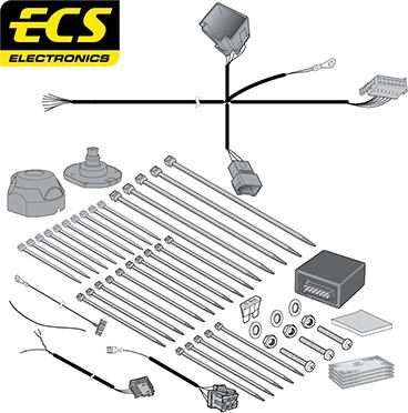 ECS MB09807U - Комплект електрики, причіпне обладнання autocars.com.ua