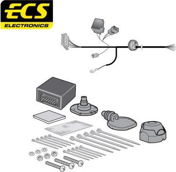 ECS MB11007U - Комплект електрики, причіпне обладнання autocars.com.ua