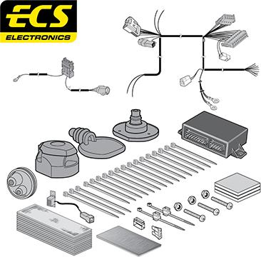 ECS MT114DHU - Комплект електрики, причіпне обладнання autocars.com.ua