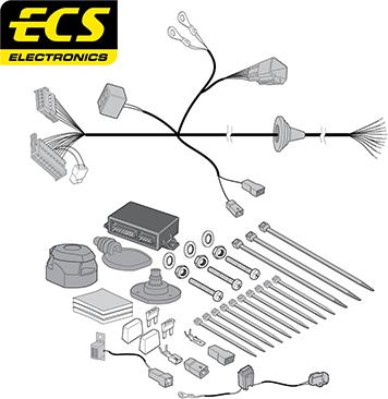 ECS MT13313U - Комплект електрики, причіпне обладнання autocars.com.ua