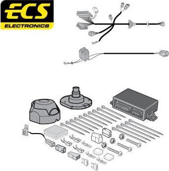 ECS MT14907U - Комплект електрики, причіпне обладнання autocars.com.ua