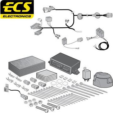 ECS MT15013U - Комплект електрики, причіпне обладнання autocars.com.ua