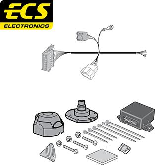 ECS NI115BHU - Комплект електрики, причіпне обладнання autocars.com.ua