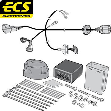 ECS NI14013MU - Комплект електрики, причіпне обладнання autocars.com.ua