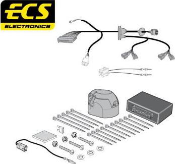 ECS NI17007MU - Комплект електрики, причіпне обладнання autocars.com.ua