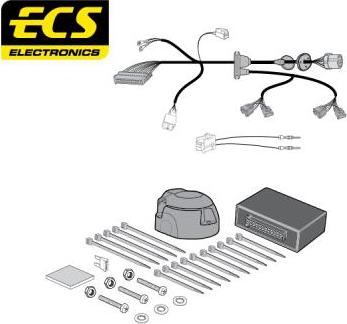 ECS NI17013MU - Комплект електрики, причіпне обладнання autocars.com.ua