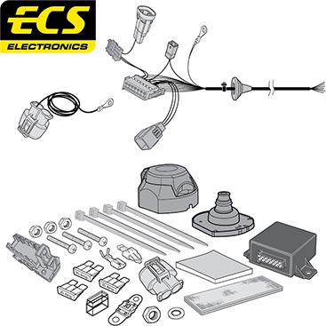 ECS PE059B1U - Комплект електрики, причіпне обладнання autocars.com.ua