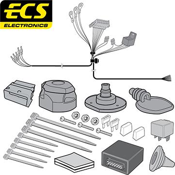 ECS PE061D1U - Комплект електрики, причіпне обладнання autocars.com.ua