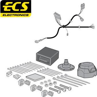 ECS PE06807MU - Комплект електрики, причіпне обладнання autocars.com.ua