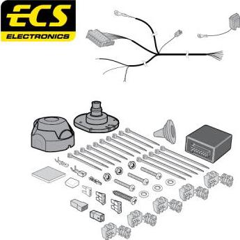 ECS PE07407MU - Комплект електрики, причіпне обладнання autocars.com.ua