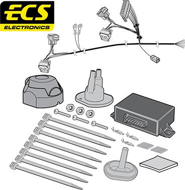 ECS RN044BEU - Комплект електрики, причіпне обладнання autocars.com.ua