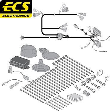 ECS RN136BHU - Комплект електрики, причіпне обладнання autocars.com.ua