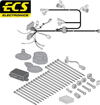 ECS RN136DHU - Комплект електрики, причіпне обладнання autocars.com.ua