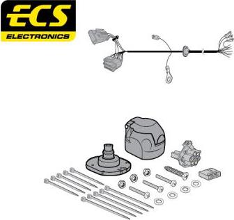 ECS RN14107MU - Комплект електрики, причіпне обладнання autocars.com.ua