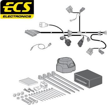 ECS RN16407MU - Комплект електрики, причіпне обладнання autocars.com.ua