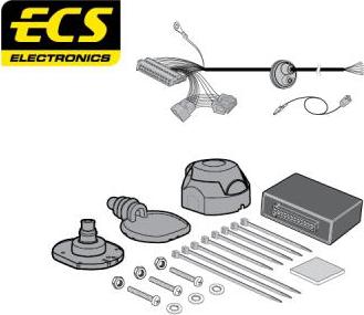 ECS RN16507U - Комплект електрики, причіпне обладнання autocars.com.ua