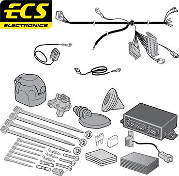 ECS SB036BHU - Комплект електрики, причіпне обладнання autocars.com.ua