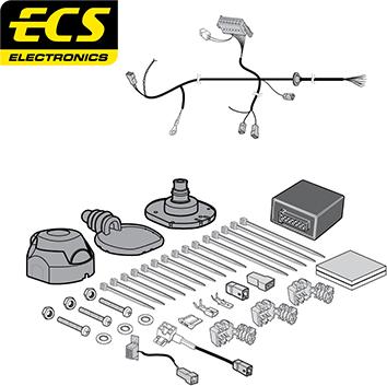 ECS SY02107U - Комплект електрики, причіпне обладнання autocars.com.ua