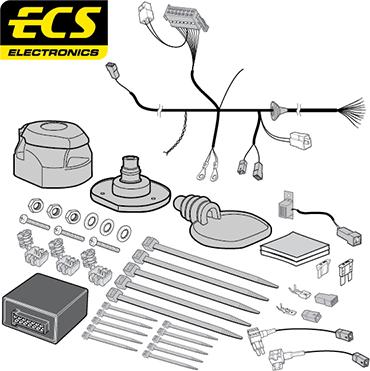 ECS SY02213U - Комплект електрики, причіпне обладнання autocars.com.ua