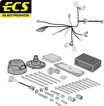 ECS SZ04607U - Комплект електрики, причіпне обладнання autocars.com.ua