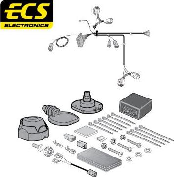 ECS SZ05607U - Комплект електрики, причіпне обладнання autocars.com.ua