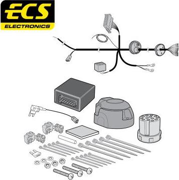 ECS VA00113MU - Комплект електрики, причіпне обладнання autocars.com.ua