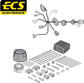 ECS VL04813MU - Комплект електрики, причіпне обладнання autocars.com.ua