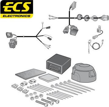 ECS VW28713MU - Комплект електрики, причіпне обладнання autocars.com.ua