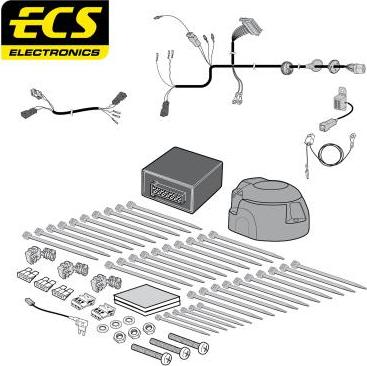 ECS VW28813MU - Комплект електрики, причіпне обладнання autocars.com.ua