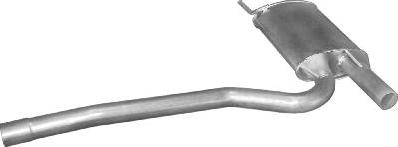 Edex 01.250 - Середній глушник вихлопних газів autocars.com.ua