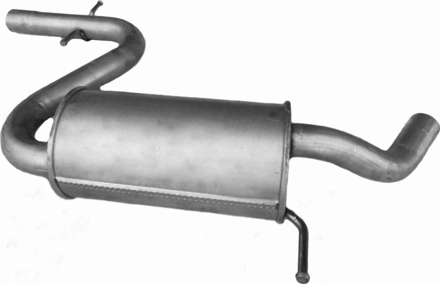 Edex 01.253 - Середній глушник вихлопних газів autocars.com.ua