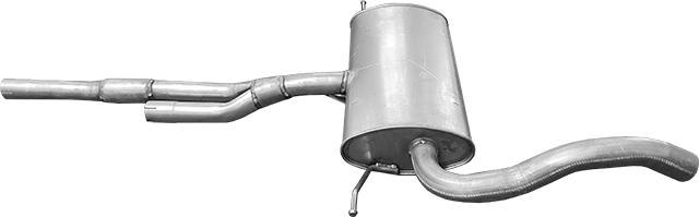 Edex 01.87 - Середній глушник вихлопних газів autocars.com.ua