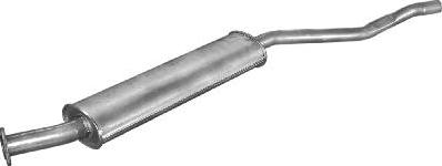 Edex 03.04 - Середній глушник вихлопних газів autocars.com.ua