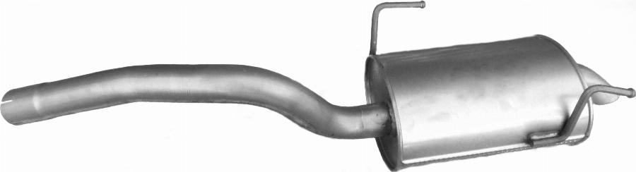 Edex 04.331 - Глушник вихлопних газів кінцевий autocars.com.ua