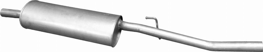 Edex 04.342 - Середній глушник вихлопних газів autocars.com.ua